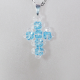 Small Cross - Kara-Silver Chain - 2